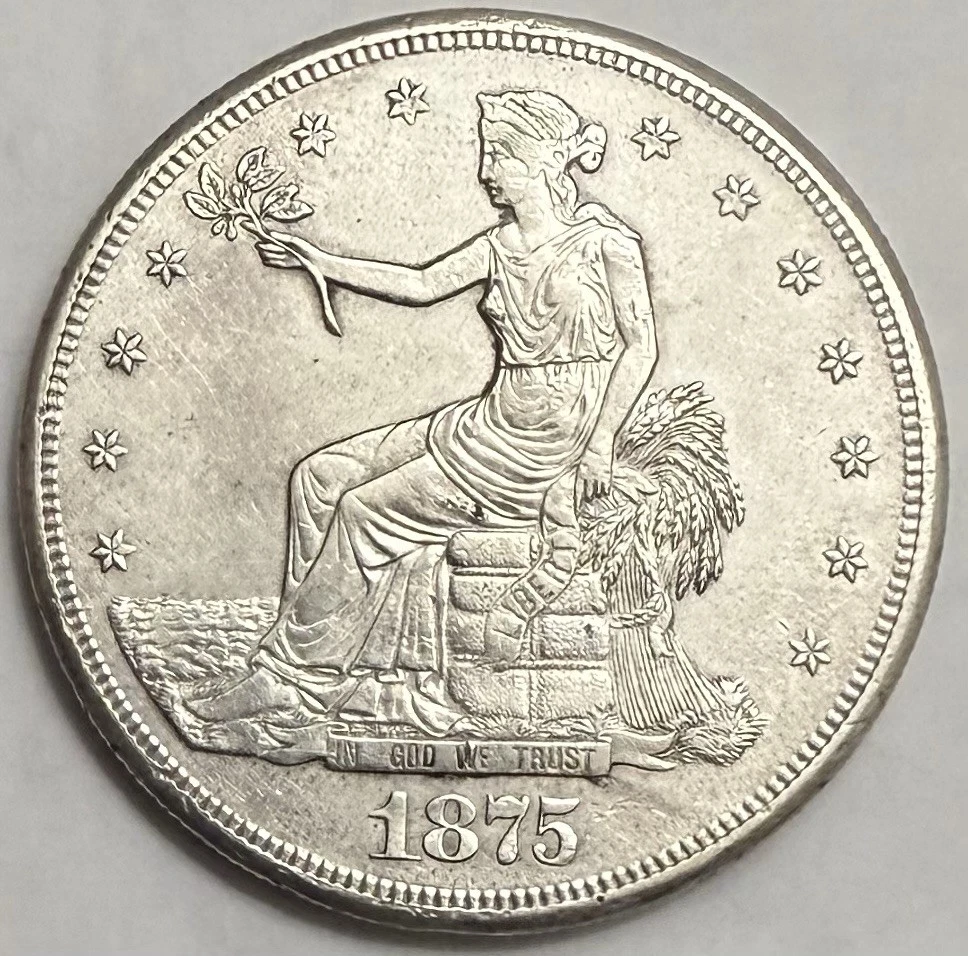 Silver 1875 Year US Trade Dollars (1873-1885) for sale | eBay