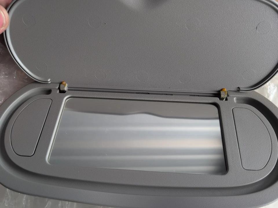 Espejo tocador gris parasol Chevrolet Malibu 15803234 nuevo de lote original GM 04 05 Foto 2 de 4