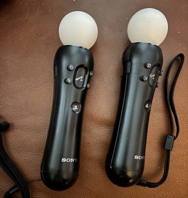 Sony Playstation Move Motion Controllers PS4 - CECH-ZCM1U - LOT of 2