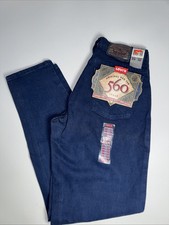 Vintage Levis 560 Garment Dyed Blue Jeans 29x32 NWOT NOS Made in the USA