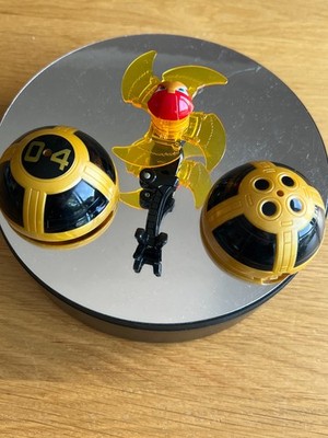 Power Rangers Ninja Storm Spinnwaffe Mini Zord komplett mit Nr.4 Ball sehr guter Zustand