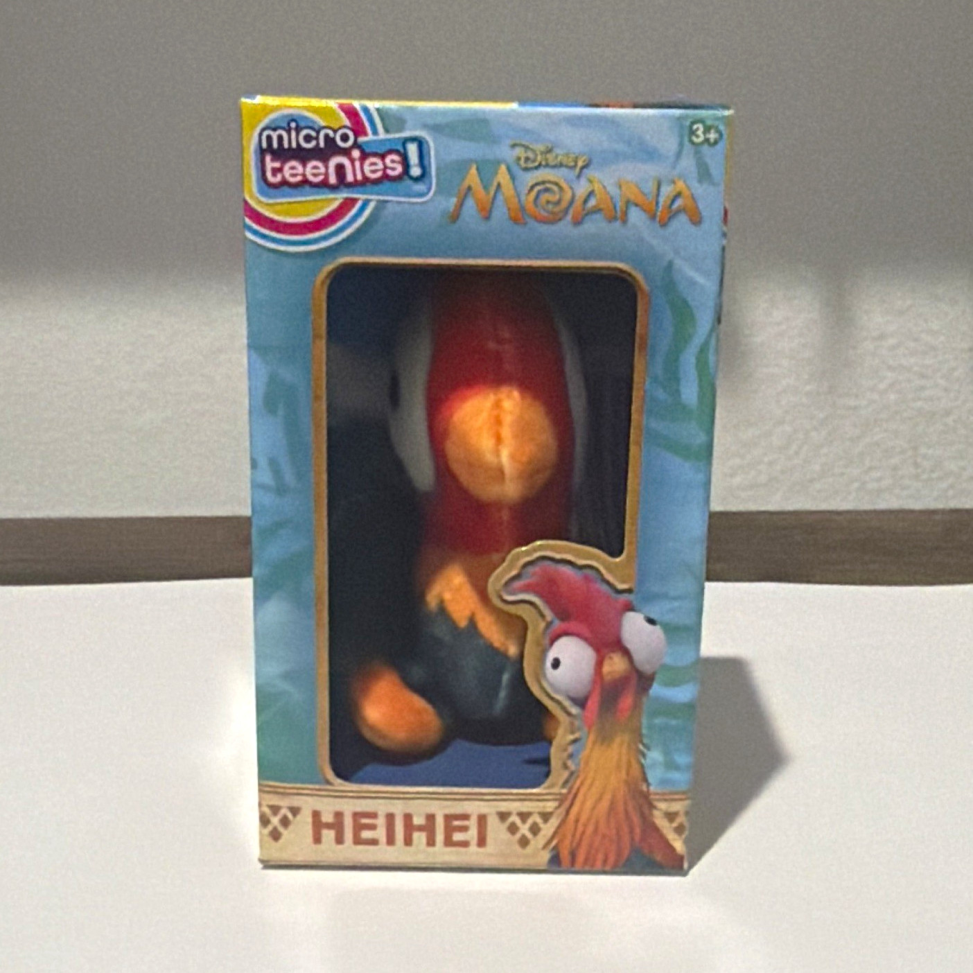 Basic Fun Micro Teenies Disney Moana Heihei Plastic Chase Figure