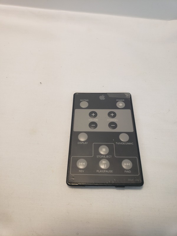 Apple Macintosh Computer TV Model REMOTE CONTROL - RMC-A1 - For Parts/Repair