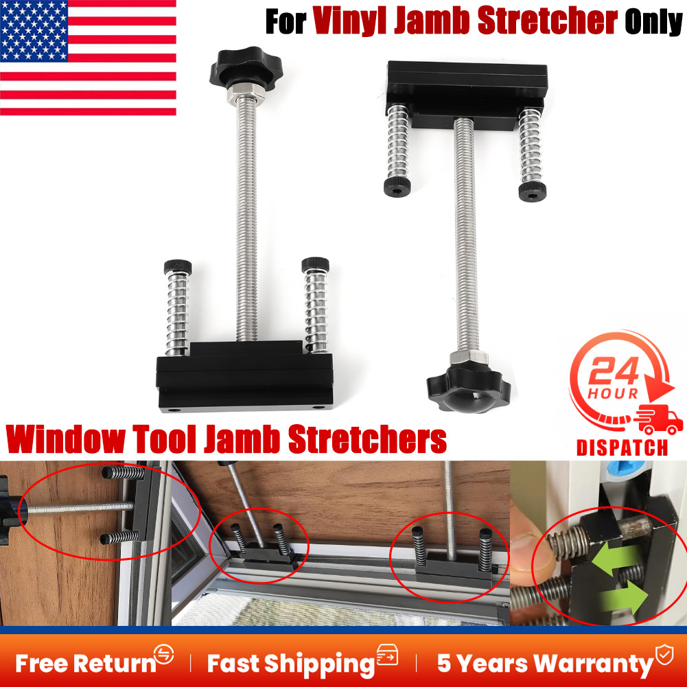 2 PCS For Vinyl Window Spreader Jamb Stretcher to Remove Window Pivot Shoes Kit