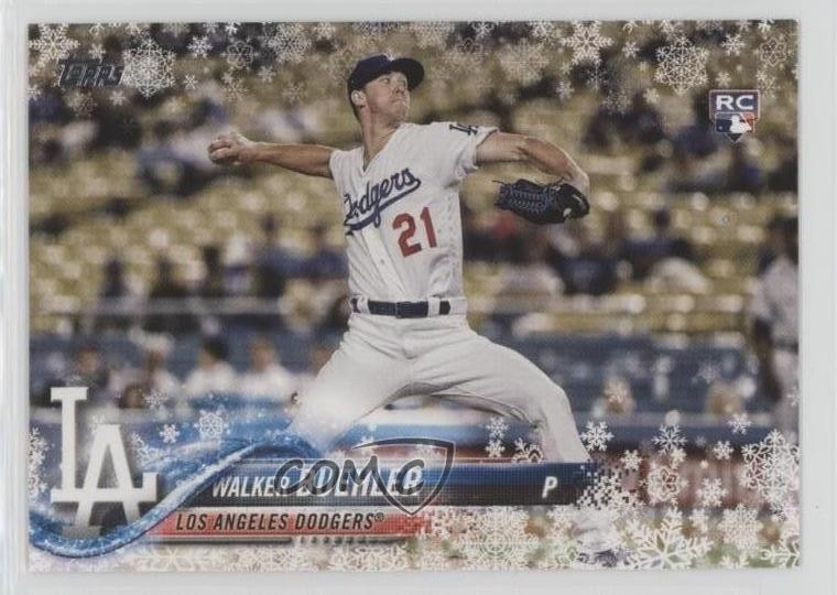 2018 Topps Holiday WalMart Mega Box Walker Buehler #HMW61 Rookie RC 0jd0