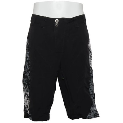 Sombrio, Outdoor Shorts, Größe: M, Schwarz/Mehrfarbig, Polyamid, Print #9EA