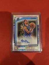 2024-25 Panini Donruss - Melvin Ajinca #283 Rated Rookie Signatures Choice Prizm