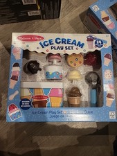 MELISSA DOUG ICE CREAM PLAY SET NEW. FREE SHIPPING