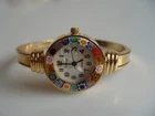 Muranoglas Women's Watch, Murano Glass Trend Fashion Jewelry Ladies New Wrist