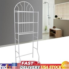 Over The Toilet Storage Rack Shelves Bathroom Organizer Shelf Space Saver 3 Tier