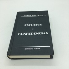 ESTUDIOS Y CONFERENCIAS Enrique José Varona Facsimilar 1998 Spanish