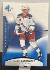 2025-26 SP Upper Deck Blue #37 Alexis Lafreniere New York Rangers