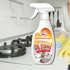 Kitchen Cleaner Strong Oil Detergent Stain Remover Multi-Purpose Cleaner 240ml