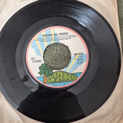 Cat Stevens - Morning Has Broken - 7'' Vinyl Single - VG+ - Free UK Postage 