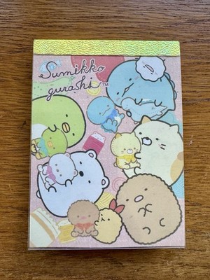 Sumikko Gurashi Notizblock San-X Japan 2018 süßes Kawaii Briefpapier 100 Blatt