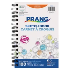 Prang® Sketch Book, Lightweight, 9" x 6", 100 Sheets PAC2350 UPC 045173023500