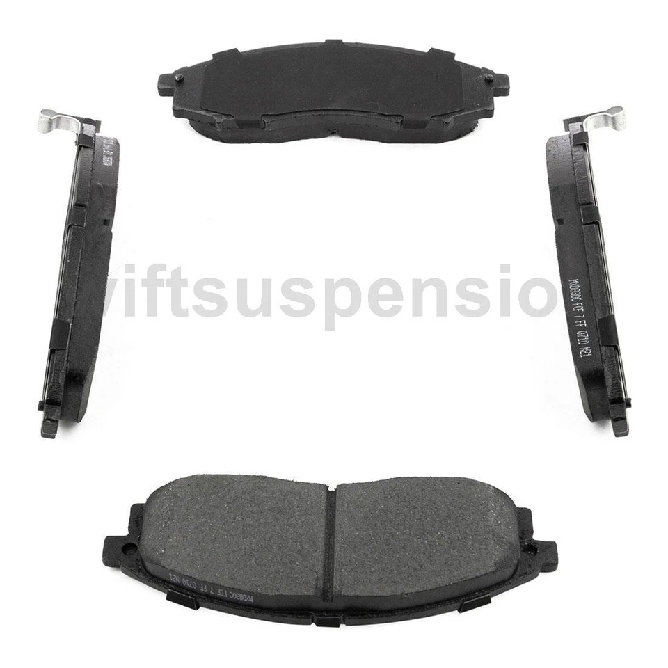 Pinzas de freno delanteras pastillas de freno de cerámica para Nissan Xterra 2000 2001 2002 2003 Foto 4 de 4