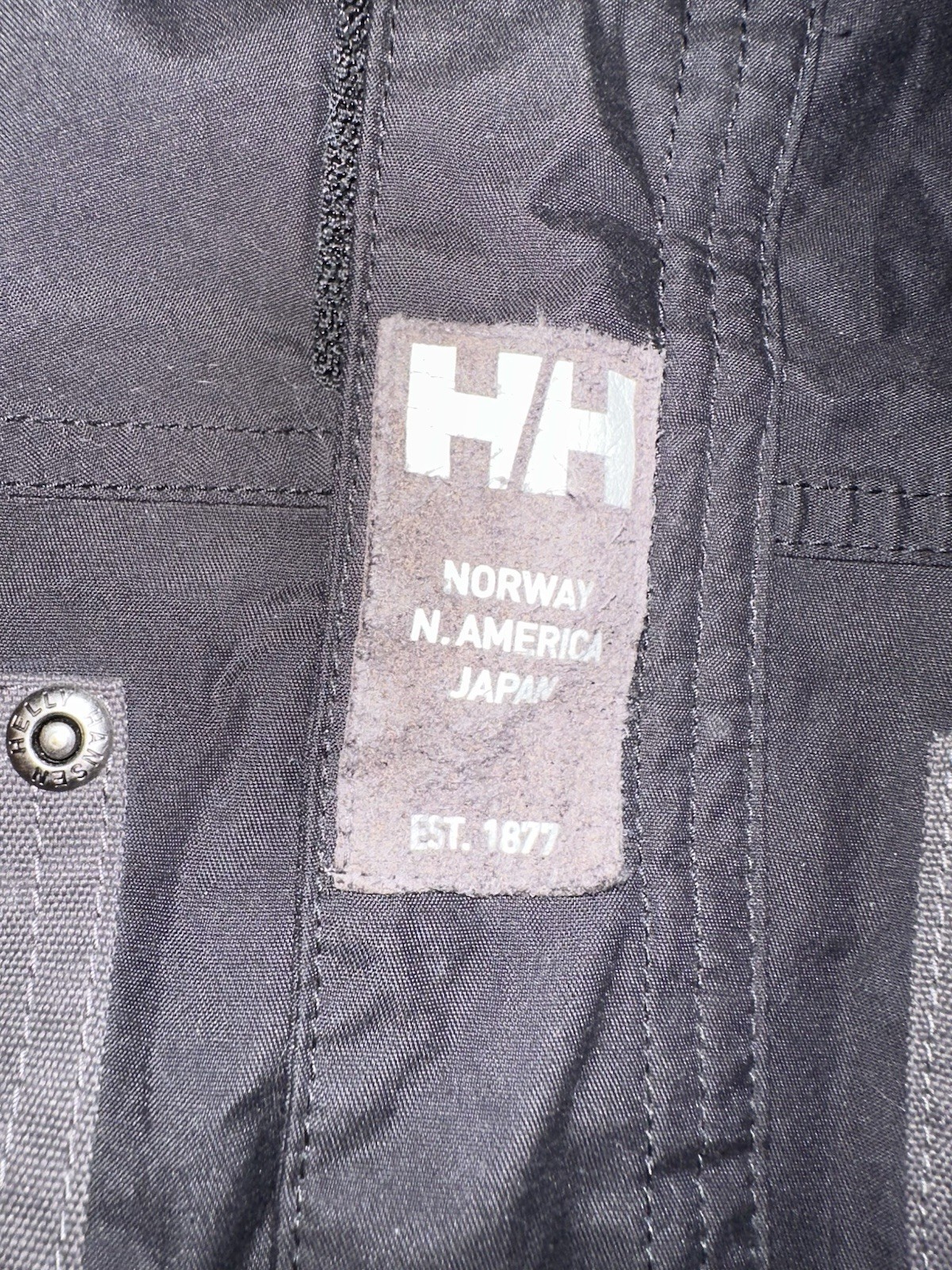 HELLY HANSEN TECH PERFORMANCE Gray Hooded Parka J… - image 2