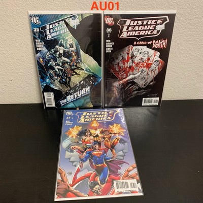 Justice League of America lot 35 36 37 ROYAL FLUSH 1 2 3 complete run 2006 DC