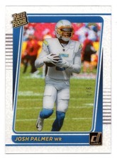 2021 Panini Clearly Donruss JOSH PALMER #77 Holo Gold Rated Rookie /5