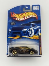Hot Wheels Jaguar XJ220 Black Gold Company Cars Series 1/4 2001 Diecast 085