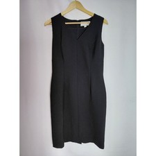 BOSS Black Sleeveless Sheath Dress Knee Length Women 