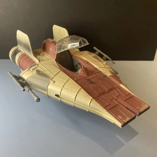New ListingVintage 1997 Hasbro Star Wars Red A-Wing Fighter Ship Power of the Force Hasbro