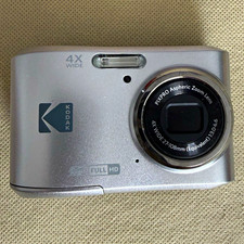 Kodak PIXPRO FZ45 Compact Camera 16MP 4x Zoom Full HD 2.7in USB AA Silver