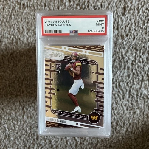 2024 Panini Absolute - Rookies Jayden Daniels #102 (RC) PSA 9
