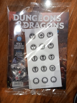 Hachette Partworks,Dungeons & Dragons, #71,Roleplaying Adventure Game,Collect