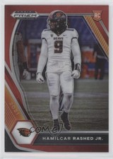 2021 Panini Prizm Draft Picks Red Prizm 78/299 Hamilcar Rashed Jr #141 0sv5