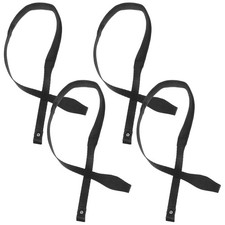 Black Nylon Multi Functional Ski Strap Elastic Keeper Straps for Ski Accessories