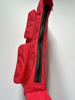 NEW! Baggu CARGO SHOULDER BAG in “Candy Apple” Red — Recyc
