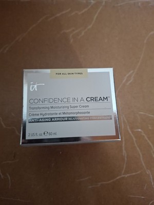 It Cosmetics Confidence In A Cream Moisturizing Super Cream... 2oz..