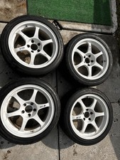 Jdm Reduced Ssr Typec Rare Size Wheels With Tires 17x9.0j Offset 21 S No Tires