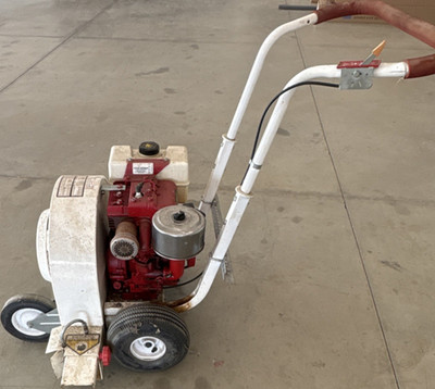 Little Wonder Walk Behind Gasoline Wheeled Leaf Blower White/Red MPN 483452