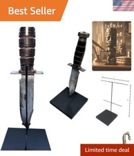 Adjustable Dual-Level Display Stand for Artifacts and Collectibles - 4x4x8