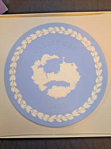 Wedgwood Christmas Plate 1969 for sale | eBay
