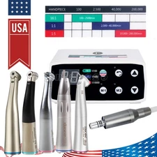 SANDENT Dental Brushless LED Electric Micro Motor 1:1/1:5 Increasing Handpiece