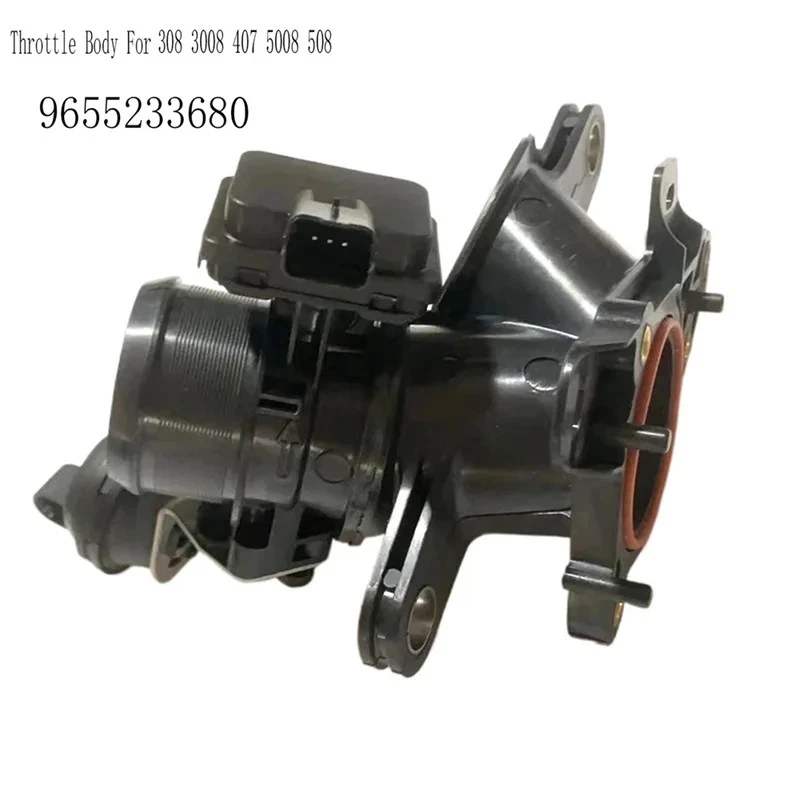 Válvula de admisión de carrocería del acelerador para peugeot 308 508 9655433680 0345G7 Foto 4 de 4