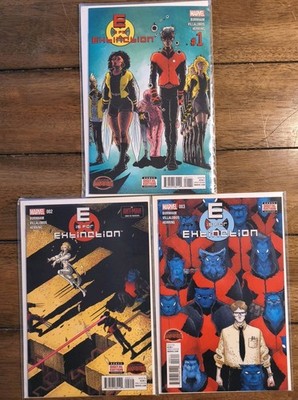 Marvel E Is For Extinction Issues #1-3