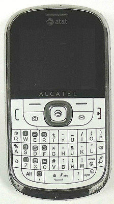 Alcatel One Touch 871A - White ( AT&T ) Cellular OneTouch Phone