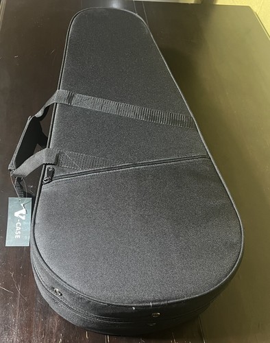 V-Case HC211 Lightweight Mandolin Case - Black Gig/Travel Bag NWT - Picture 3 of 13