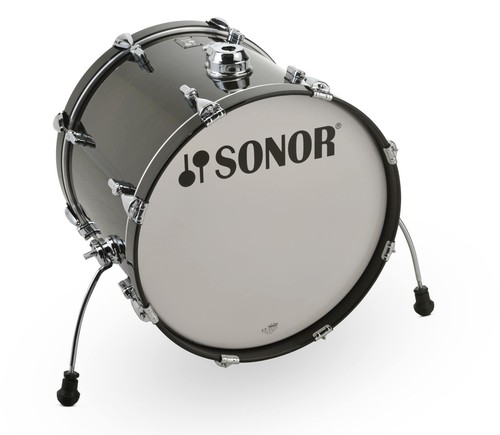 5-teiliges Sonor AQ2 Studio Schlagzeug in Transparent Black im Set mit Taschen - Bild 5 von 9