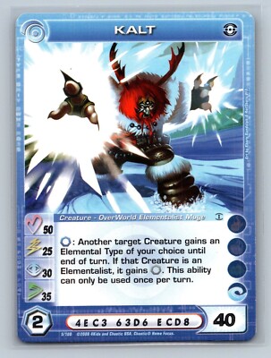Chaotic TCG - Kalt 5/100 - 4Kids Silent Sands
