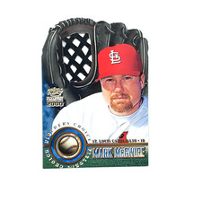 2000 Pacific Paramount Fielder's Choice #15 Mark McGwire St. Louis Cardinals SP