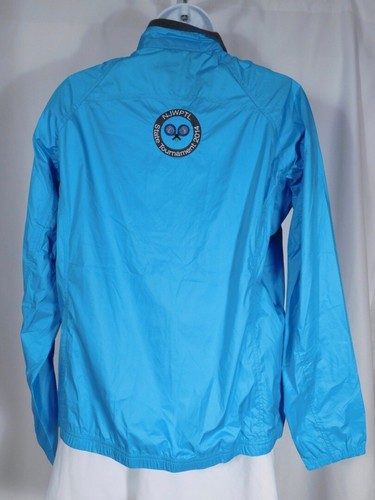 Giacca a vento LANDS END bambina blu turchese full zip taglia M 10-12 - Foto 5 di 6