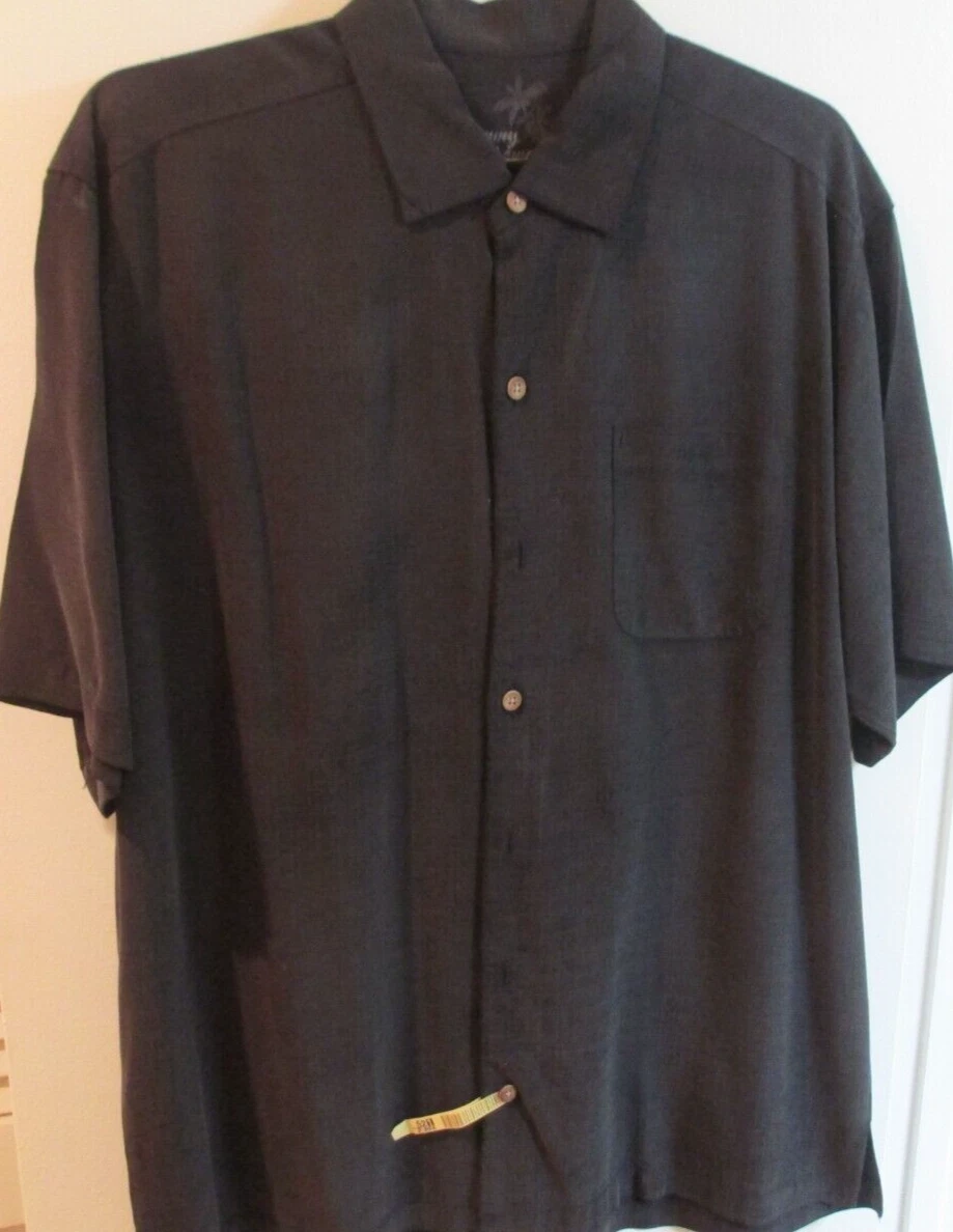 Tommy bahama top black shirt