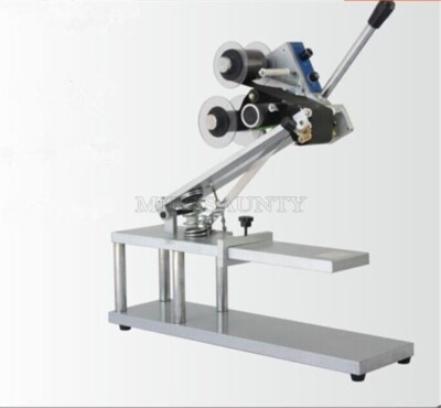Manual Hot Stamping Coding Printer Machine Date Batch Character Ribbon Coding cs