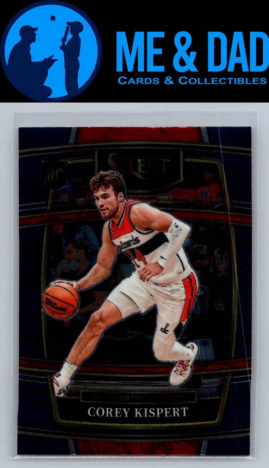 2021-22 Panini Select #81 Corey Kispert Blue (Retail Base)